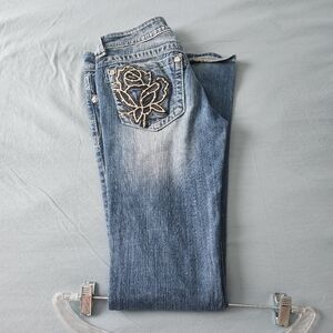 Miss me boot cut jeans size 28